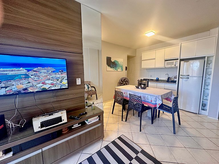 Churrasq, Vista mar, piscina no Centrinho