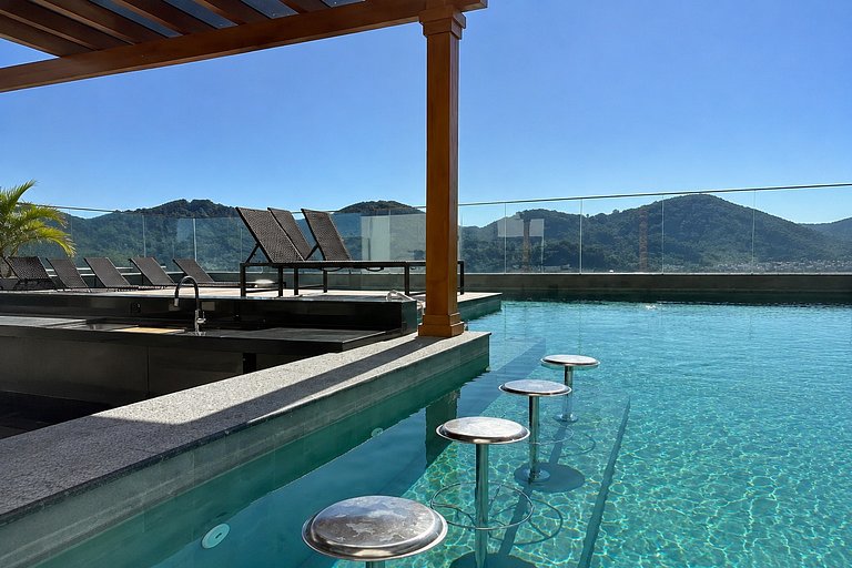 Suite piscina, sinuca, academia MF505A