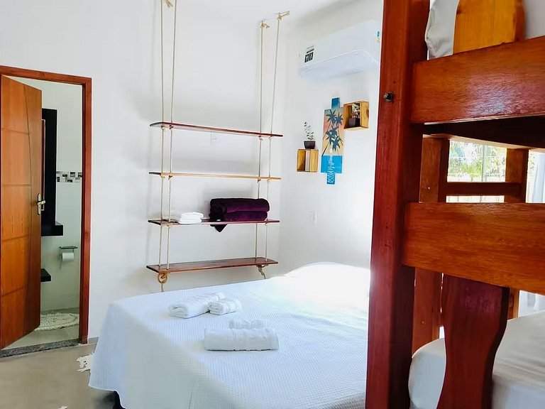 Studio com cozinha 100 m da praia Vila Mukaú A