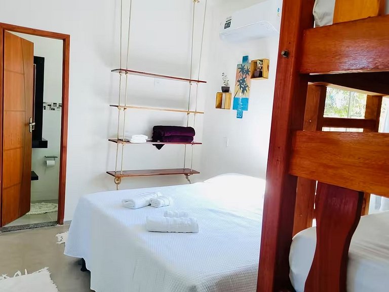 Studio com cozinha 100 m da praia Vila Mukaú A
