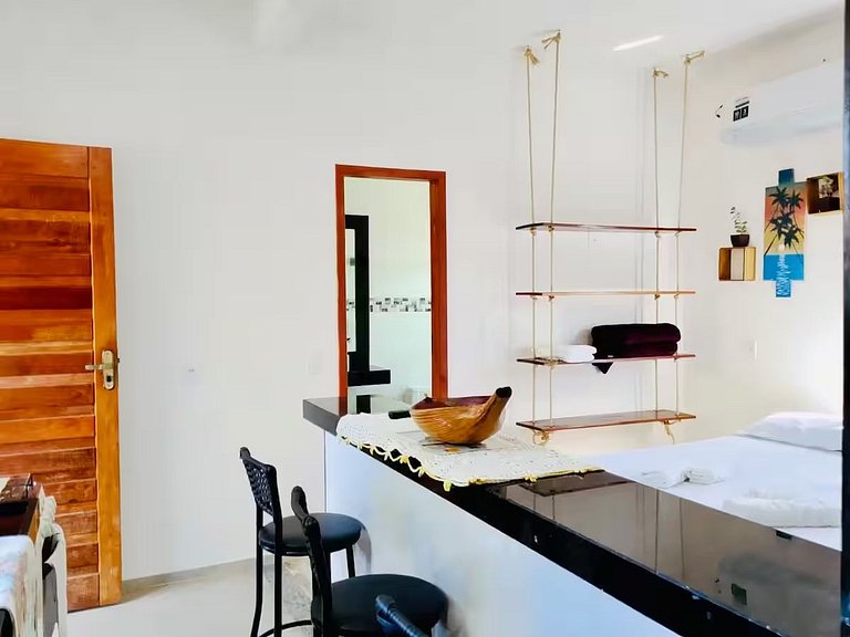 Studio com cozinha 100 m da praia Vila Mukaú A