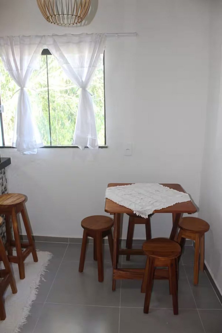 Quarto Cozinha 100 m da Praia Vila Mukaú B