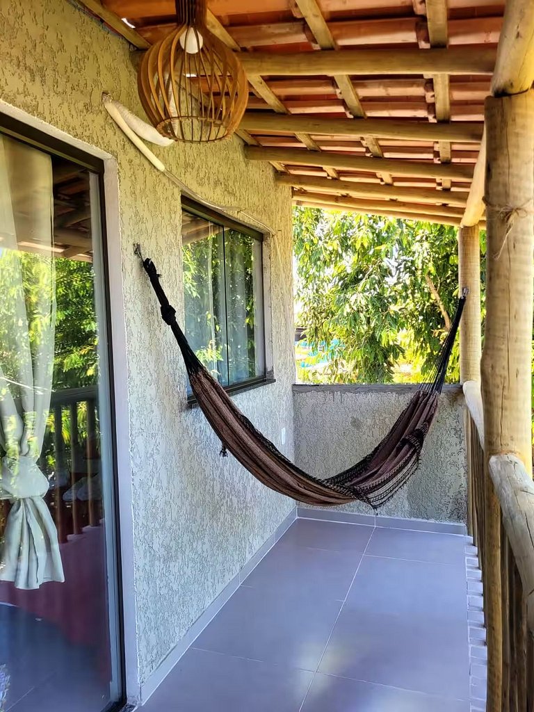 Quarto Cozinha 100 m da Praia Vila Mukaú B