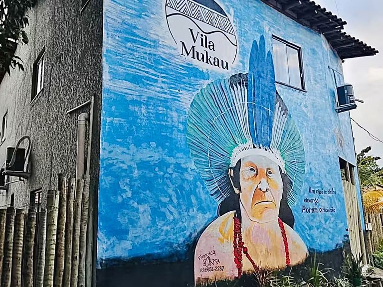 Quarto Cozinha 100 m da Praia Vila Mukaú B
